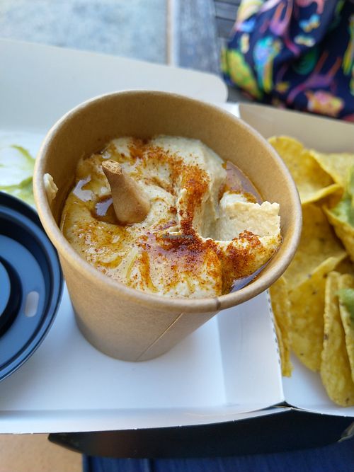 Hummus at Beive in Vic