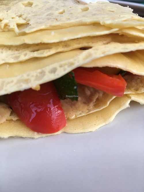 Ortolana crepe  at La Creperia in Cremona