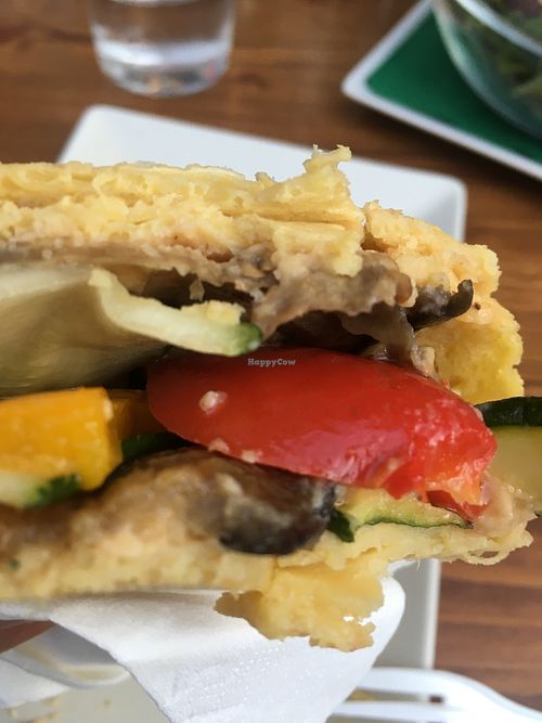 Ortolana crepe  at La Creperia in Cremona