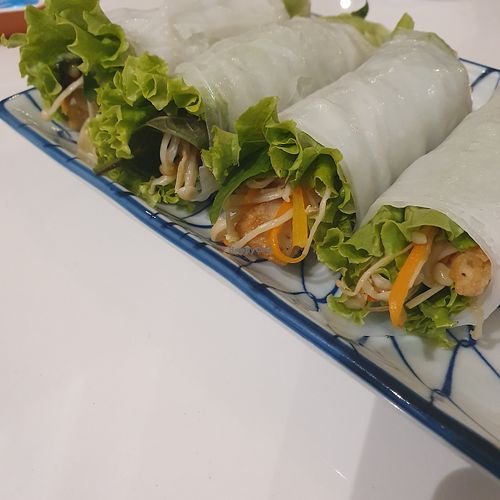 fresh rolls at Sarva in Ho Chi Minh City