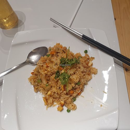 com chien kimchi (kimchi fried rice) at Sarva in Ho Chi Minh City