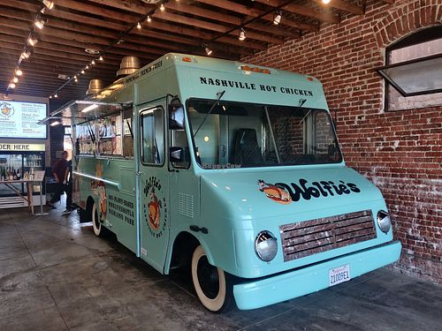 Truck at Wolfie's Nashville Hot Chicken in Los Angeles