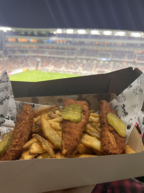   at Wolfie's Nashville Hot Chicken in Los Angeles