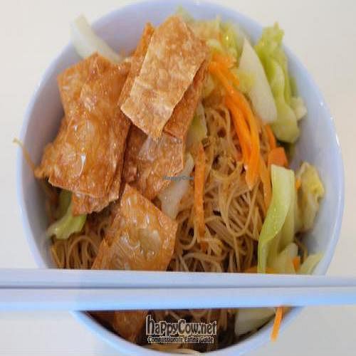 Morning breakfast at Loving Hut - International Plaza in Central Singapore