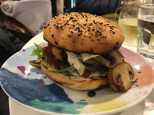 Bagel  at Sunday Cantina in Raumati
