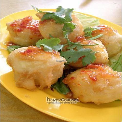 Fried Scramble Tofu SGD$6  at Yi Xin Vegetarian - Ang Mo Kio in North Singapore