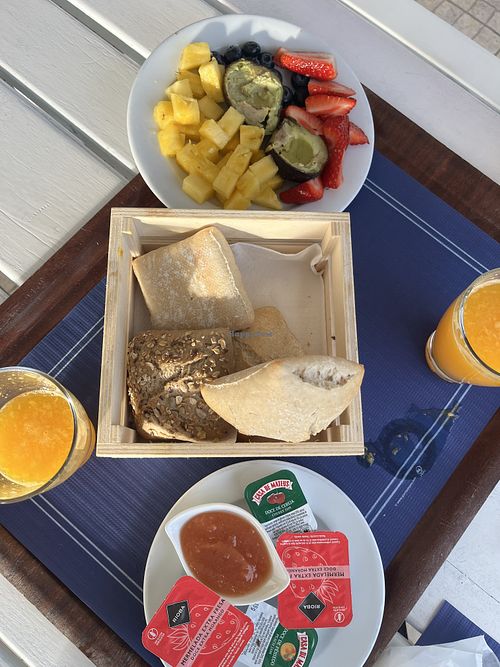 breakfast (for hotel guests)  at Casa de Hóspedes e Restaurante Dorita in Odeceixe