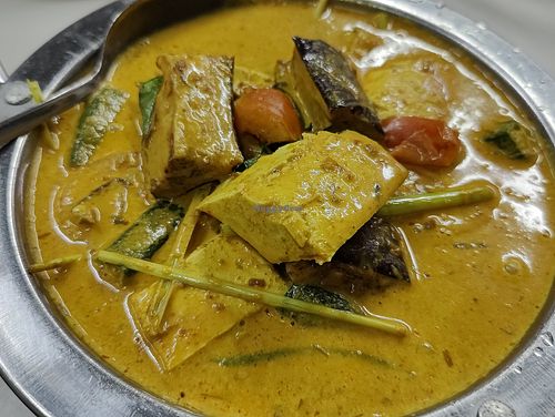 curry at Yuan Xiang Vegetarian Food 圆香素食馆 - Changi in Central Singapore