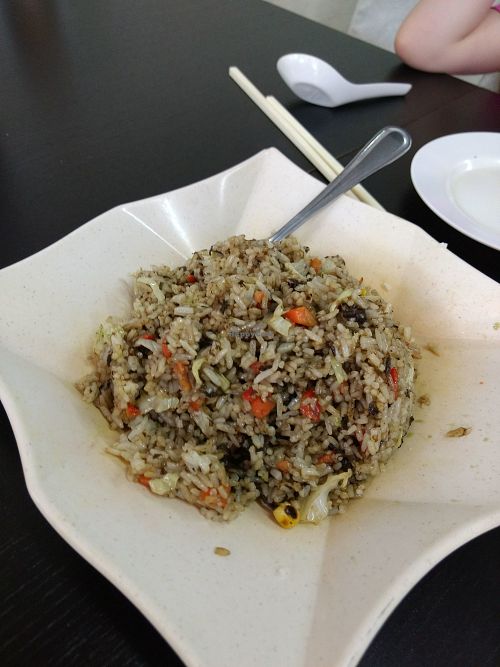 Olive rice at Yuan Xiang Vegetarian Food 圆香素食馆 - Changi in Central Singapore