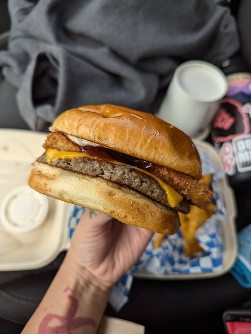 Western Burger at The Bayside Cafe in Everett