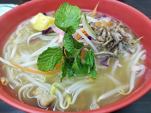 Penang laksa at Tian Yuan 田园健康食品 in Central Singapore