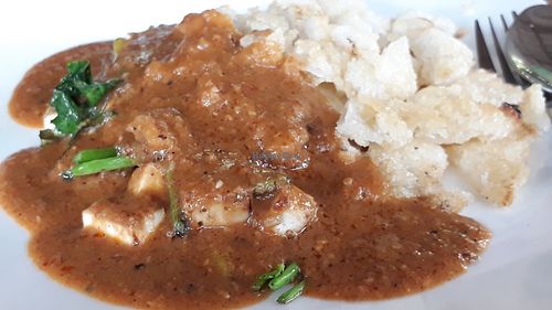 Satay noodles at KJ Cuisine in Chiang Mai