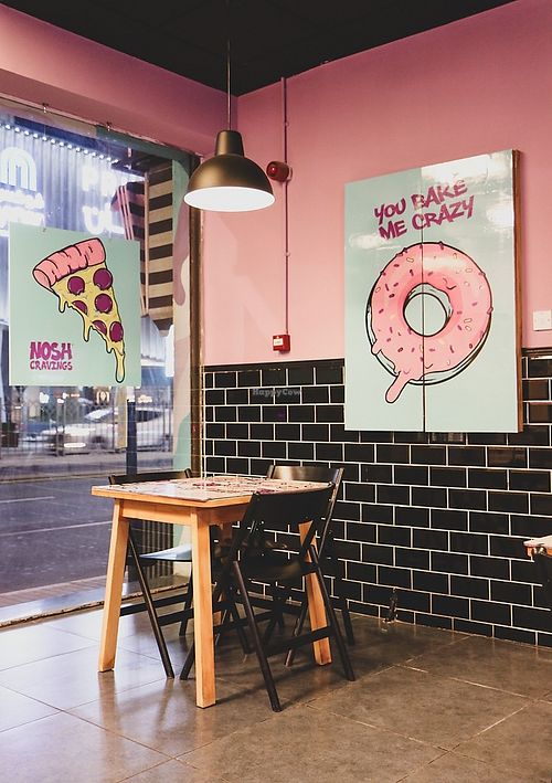 interior at Nosh Cravings in Doha