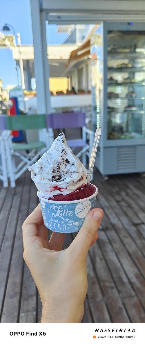  at Gelateria Dolcezza di Gusti in Bellaria-igea Marina