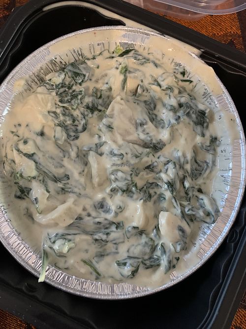 Spinach abs heart of palm dip at Mud Pie Stand in Sacramento