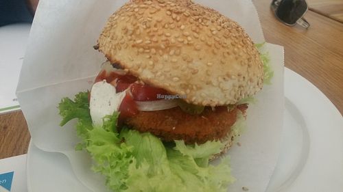 Burger  at vego Foodworld in Berlin