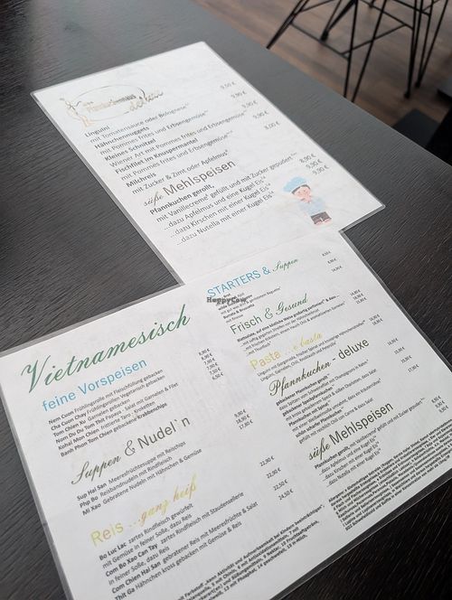 No vegan meals. at Das Pfannkuchenhaus Deluxe in Mirow