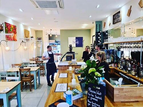 Bar at The Grumpy Chef in Seaford