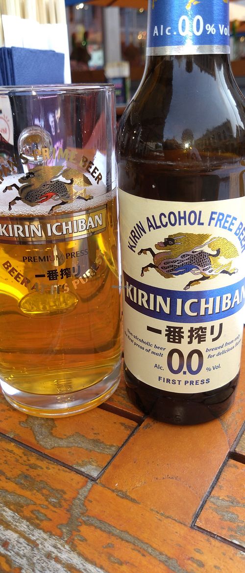 Birra giapponese analcolica at Umaii in Dresden