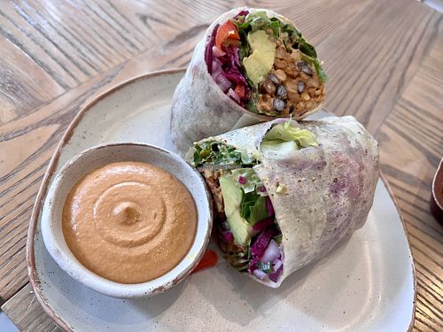 Wrap  at Plantiful - Plant-based Cafe in Bangkok
