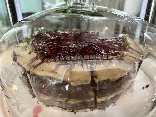 PB&an cake  at Plantiful - Plant-based Cafe in Bangkok