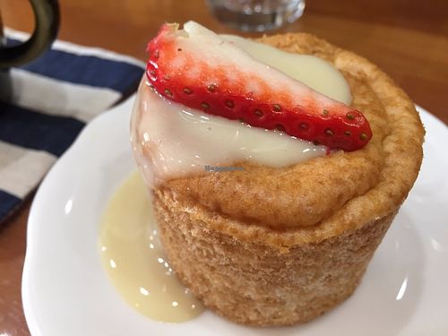 cake (made with rice flour) at Pupu Kitchen and Health Food Shop in Nagoya