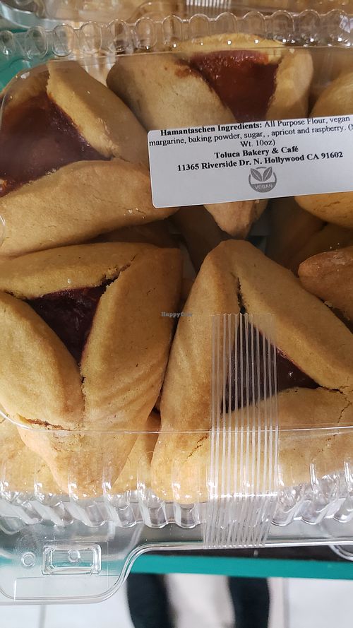Yes Hamantaschens at Toluca Bakery and Cafe in Los Angeles