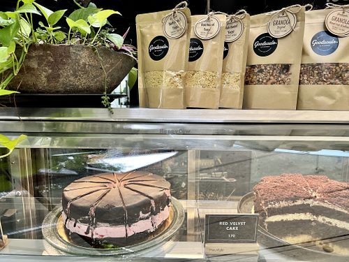 Cakes selection  at Goodsouls Kitchen in Bangkok