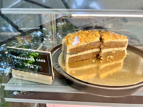 Macadamia cake at Goodsouls Kitchen in Bangkok