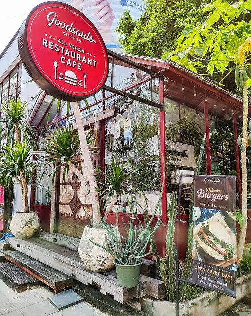 Front Entrance at Goodsouls Kitchen in Bangkok