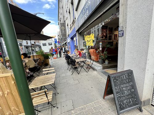 outside  at Lucifer Lives in Brussels