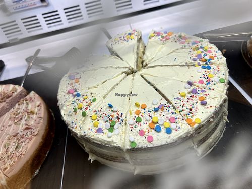 colorful cake  at Lucifer Lives in Brussels