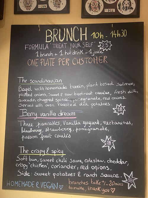 Menü in Juli 2025. Skandinavian Menü was terrible.   at Lucifer Lives in Brussels