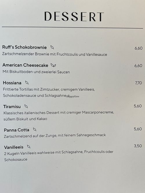 1 desert option  at Food Lounge Bergedorf in Hamburg