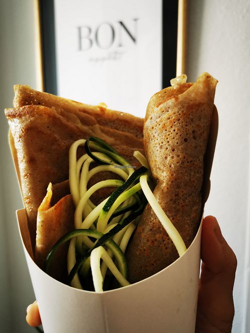 Galette to go at Beb & Bene in Freiburg