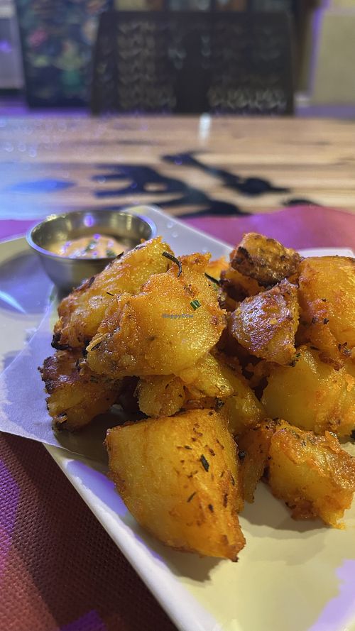 Potatoes  at Tulsi in Barcelona