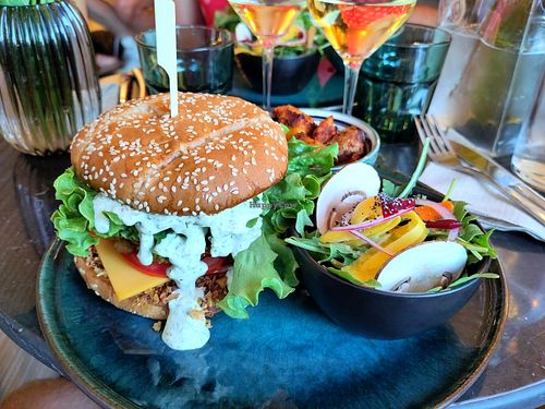 Burger at Tabula Rasa in Colmar