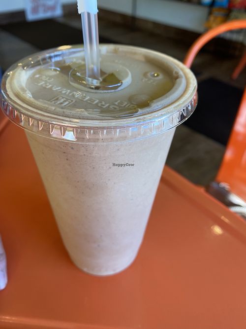 Protein vegan peanut butter smoothie    at Juice N Blendz in Massapequa