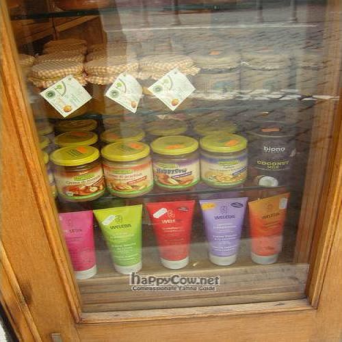 shop window at Trastevere Bio in Rome