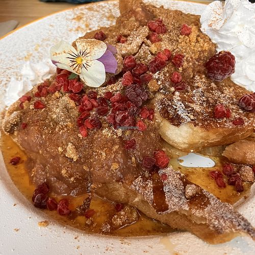 Waffles 💜  at The Hedgerow Hound in Plymouth