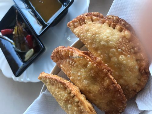 Pasteis at Quilomveg in Brasilia