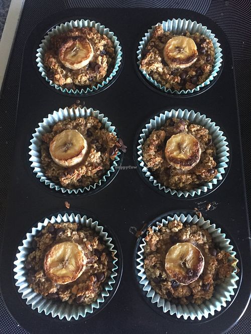 winter banana cupcakes at Végés en Herbes in Beckerich