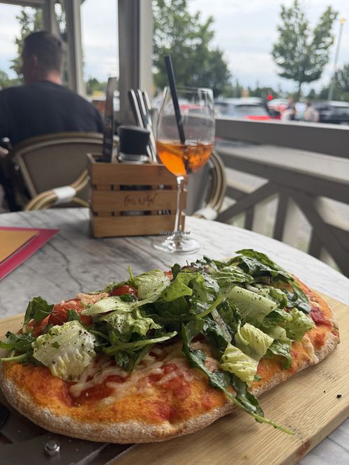 Pinsa  at Cafe Del Sol in Gottingen