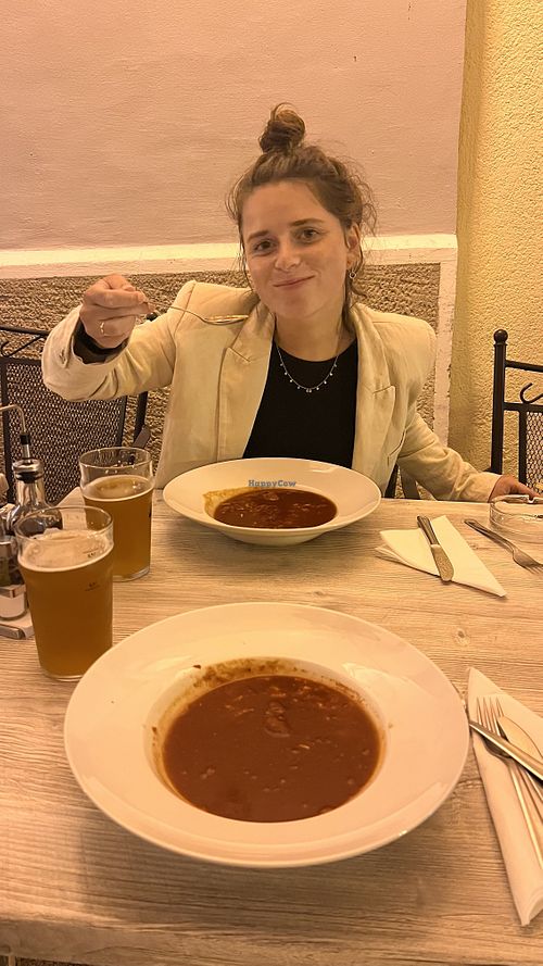 Tomato soup   at Galerija in Sibenik