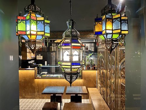 inside  at Esra Falafel in Berlin