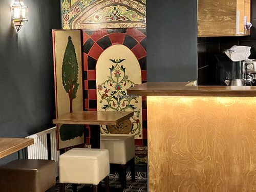 inside  at Esra Falafel in Berlin