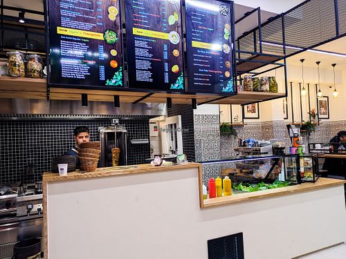 Inside of Esra Falafel at Esra Falafel in Berlin