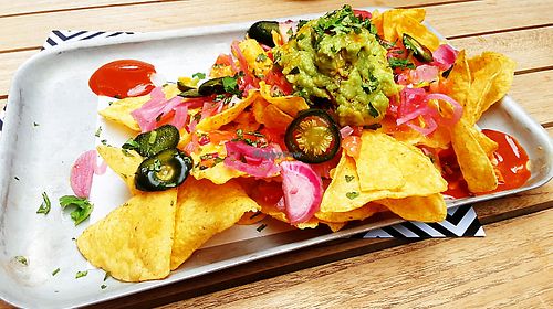 Nachos at Club Mexicana - Soho in London