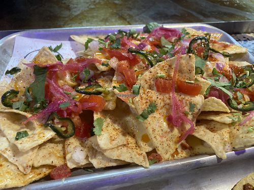 Regular nachos   at Club Mexicana - Soho in London