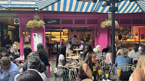  Located in lower levell  at Club Mexicana - Soho in London